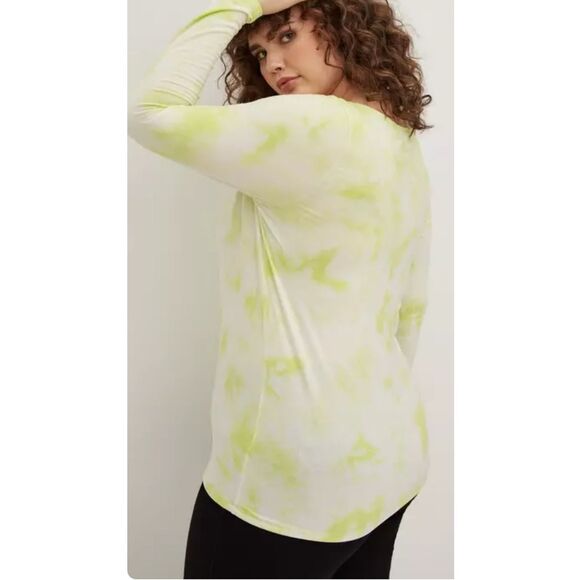 Torrid Strappy Square Neck Tee Super Soft Lovesick Tie Dye 2X NWT - Picture 3 of 8